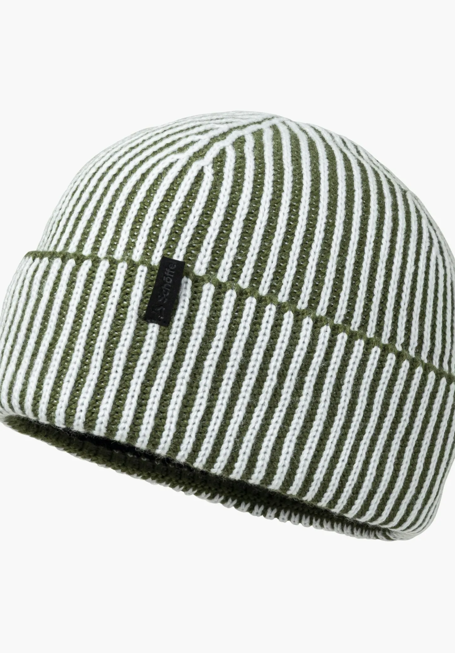 Strickmütze mit Fleece-Stirnband