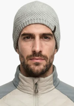 Strickmütze mit reflektierendem Garn