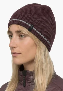 Strickmütze mit reflektierendem Garn