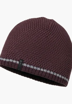 Strickmütze mit reflektierendem Garn