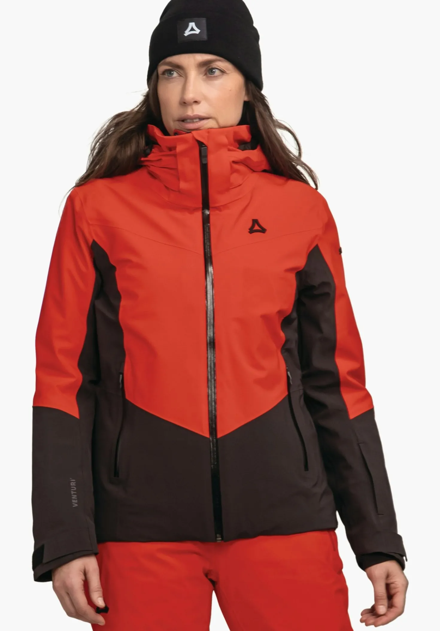 Taillierte Performance Skijacke