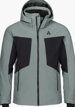 Technische Colour Block Design Skijacke