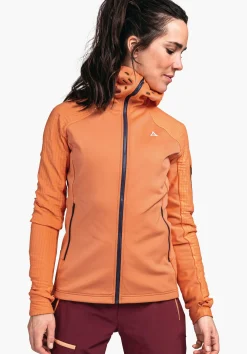 Technischer, sportiver Fleece Hoody