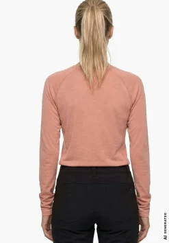 Technisches Longsleeve mit Wollanteil