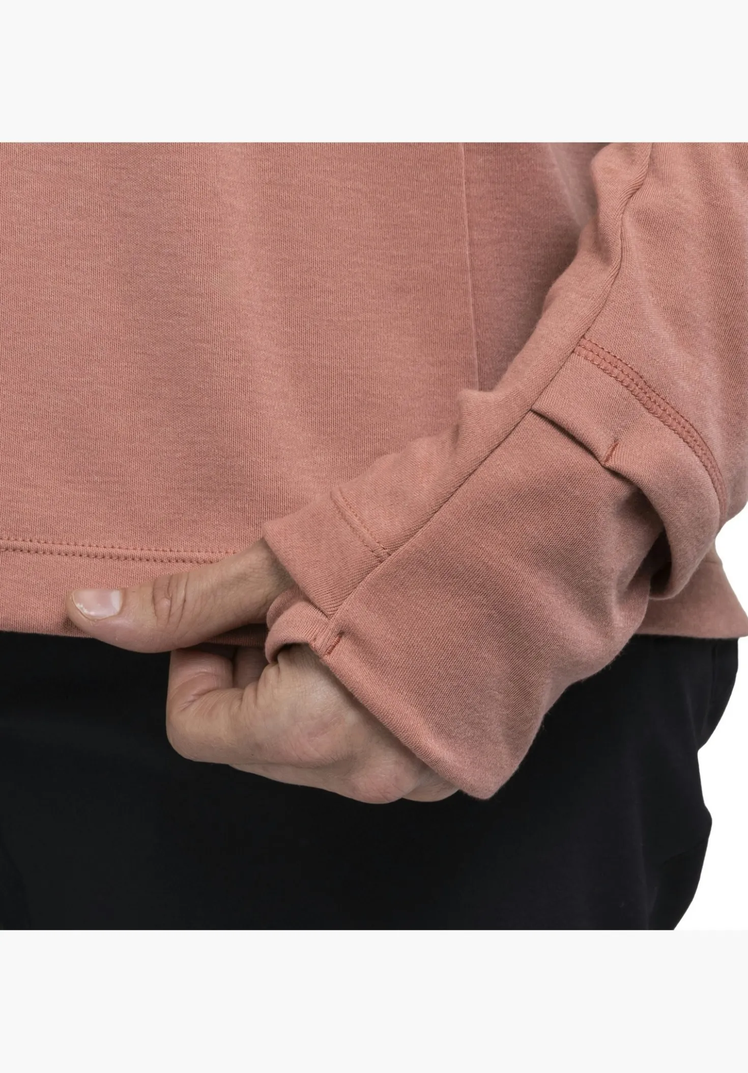 Technisches Longsleeve mit Wollanteil