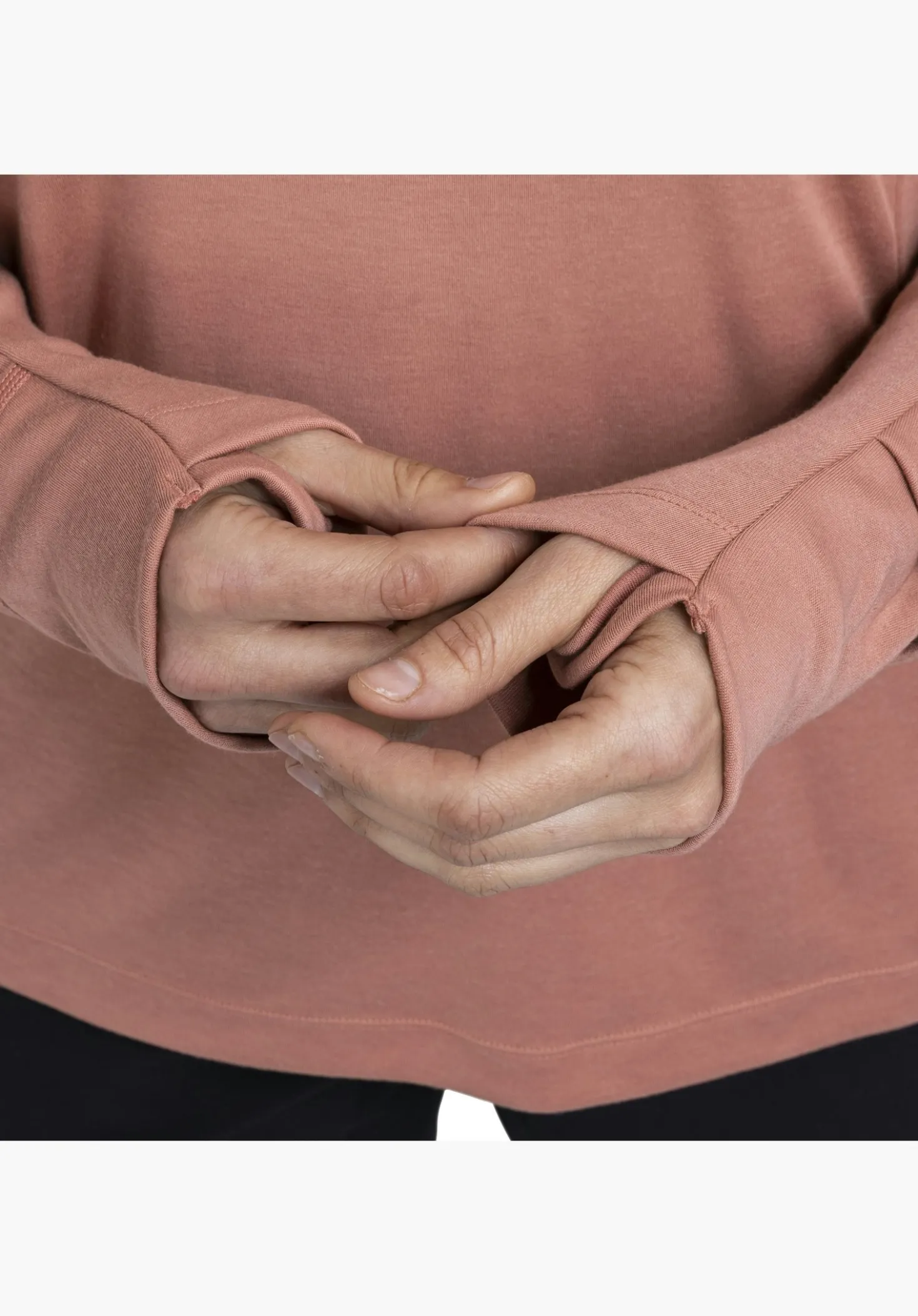 Technisches Longsleeve mit Wollanteil