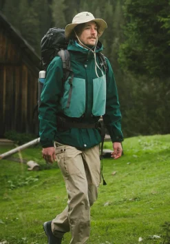 Trekkingjacke mit Performance-Membran