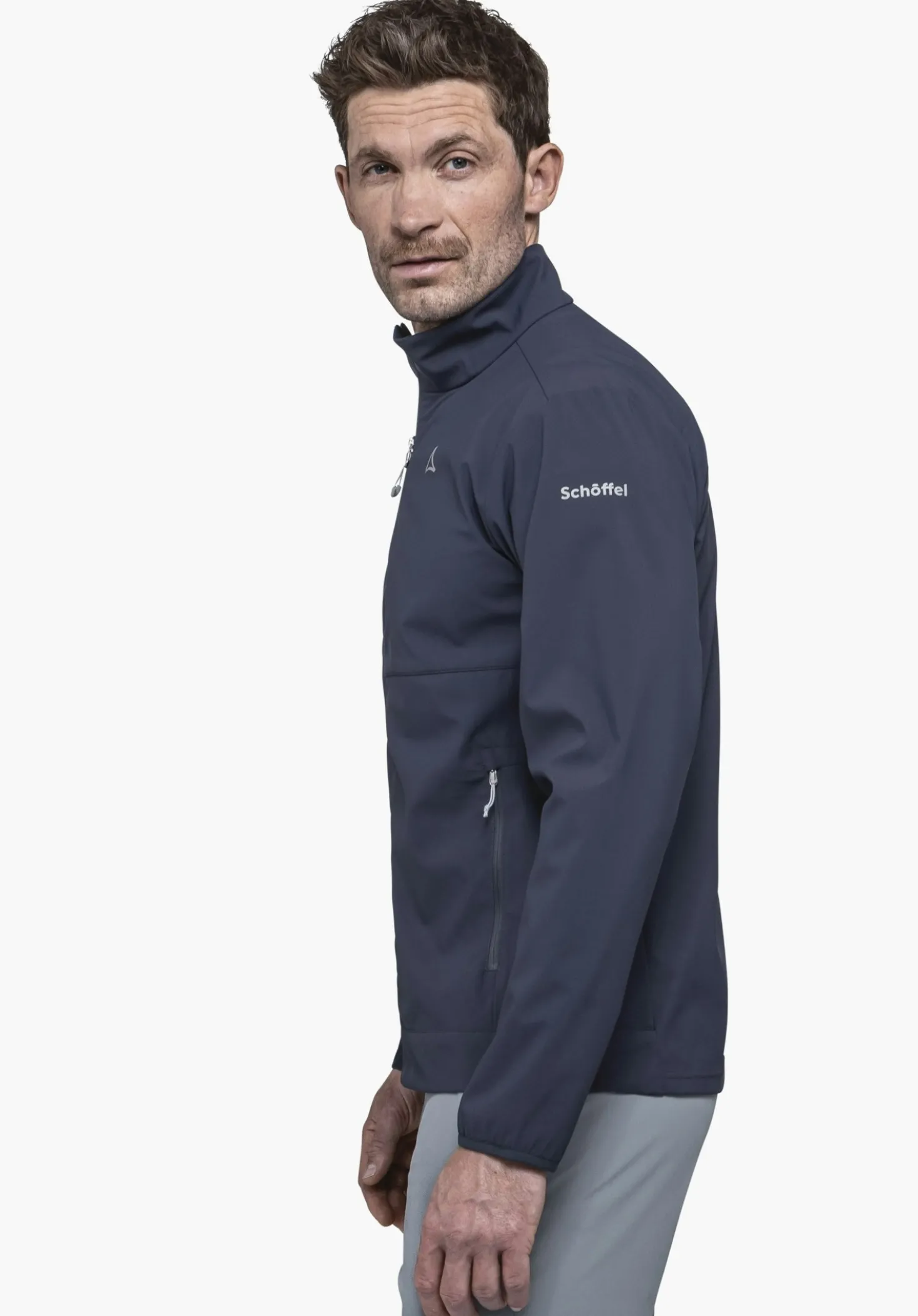 VENTURI® Softshell Jacke mit Stehkragen