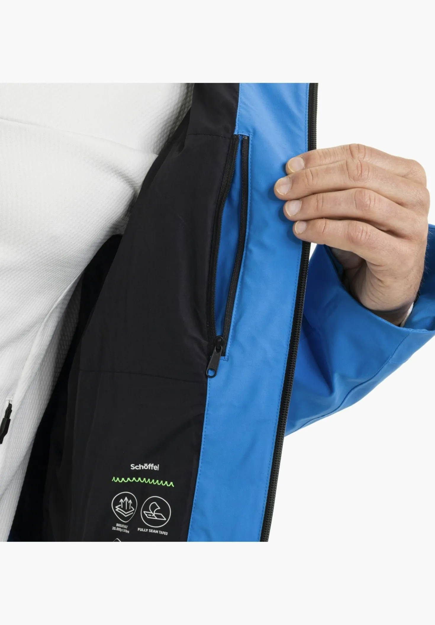 Vielseitige, layering-taugliche Skijacke