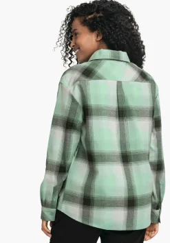 Wanderbluse mit krempelbaren Ärmeln