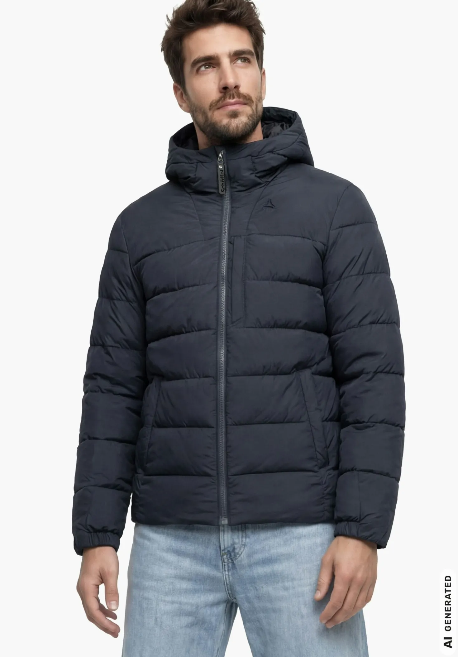 Warme Isolationsjacke für Wintertage