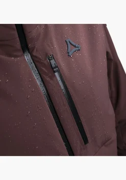 Warme Skijacke mit Hybrid-Isolaltion