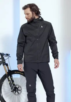 Wasserdichte & atmungsaktive Bikejacke
