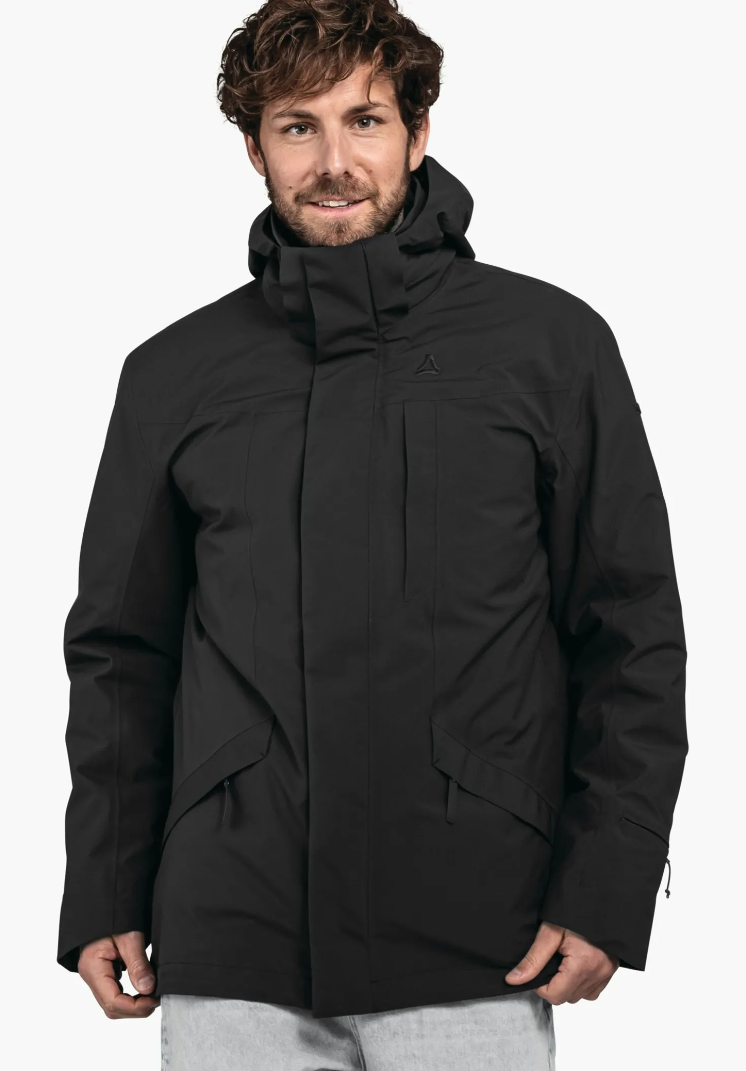 Wasserdichter 3in1 Parka mit Steppjacke