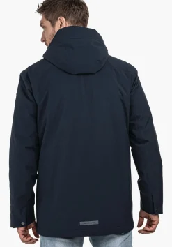 Wasserdichter 3in1 Parka mit Steppjacke