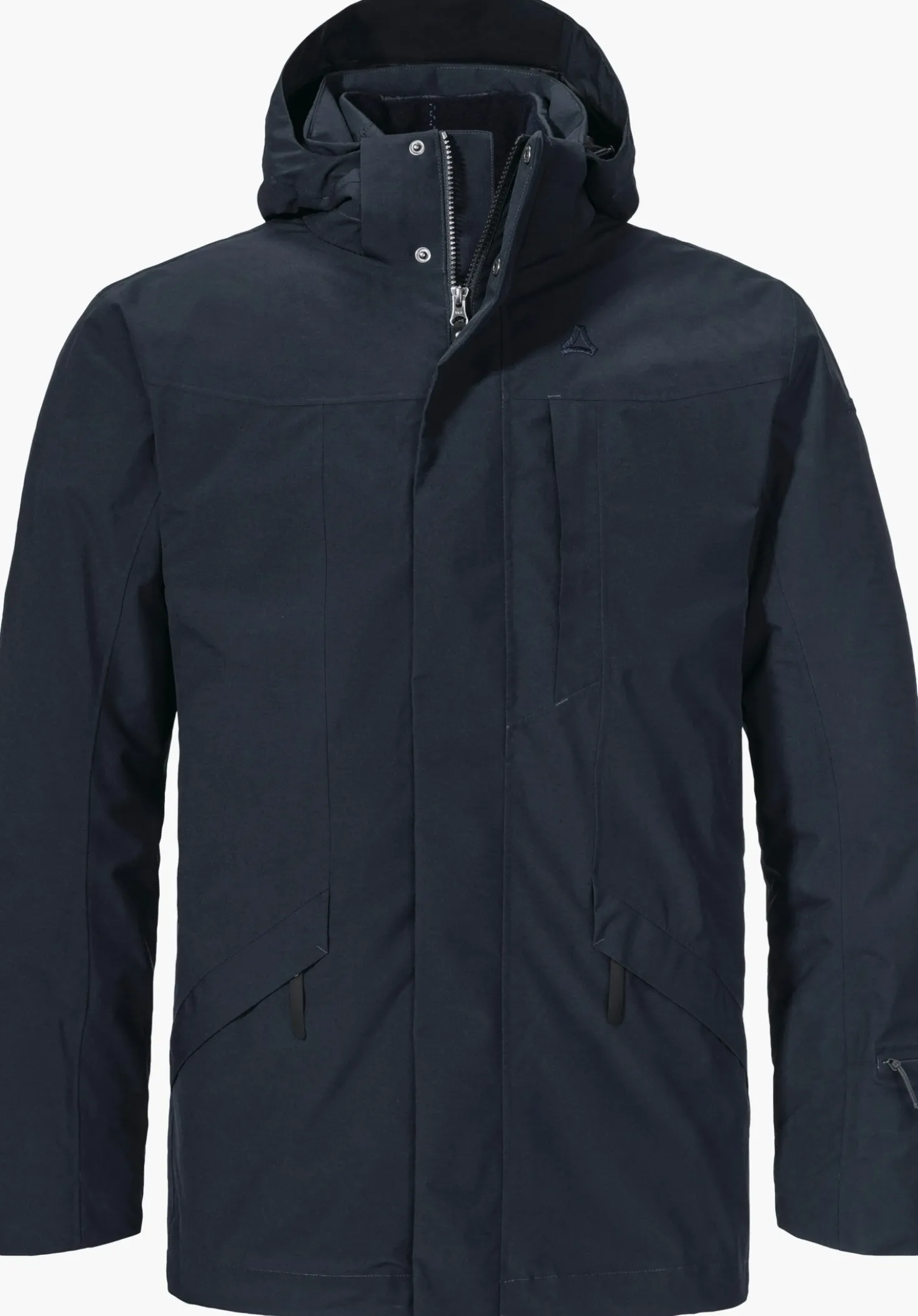 Wasserdichter 3in1 Parka mit Steppjacke