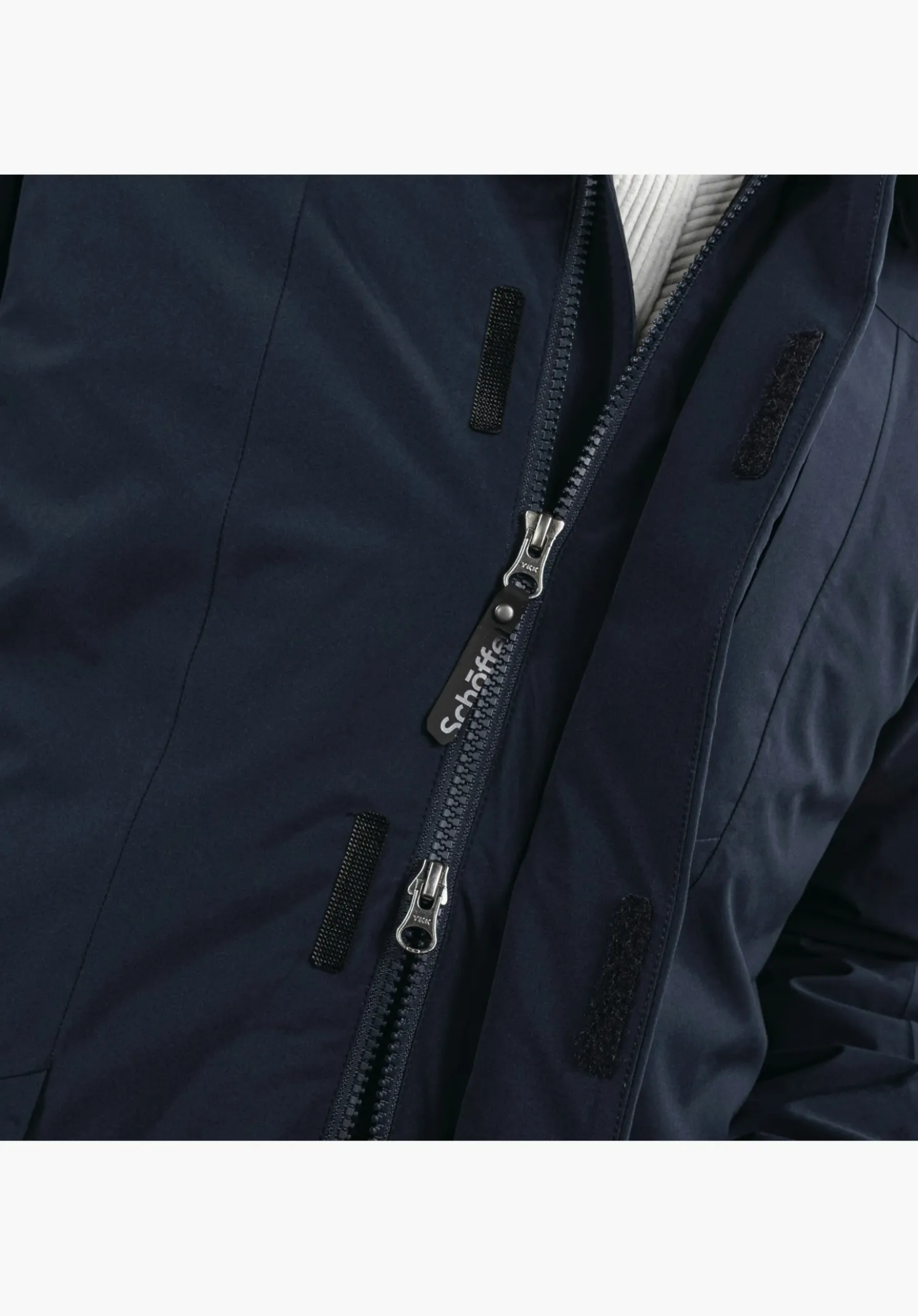 Wasserdichter 3in1 Parka mit Steppjacke