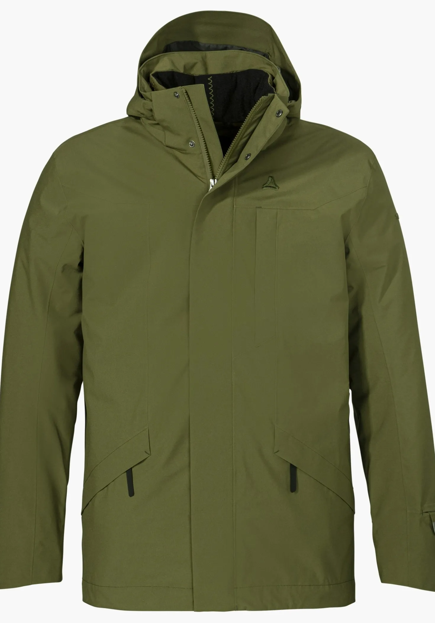 Wasserdichter 3in1 Parka mit Steppjacke