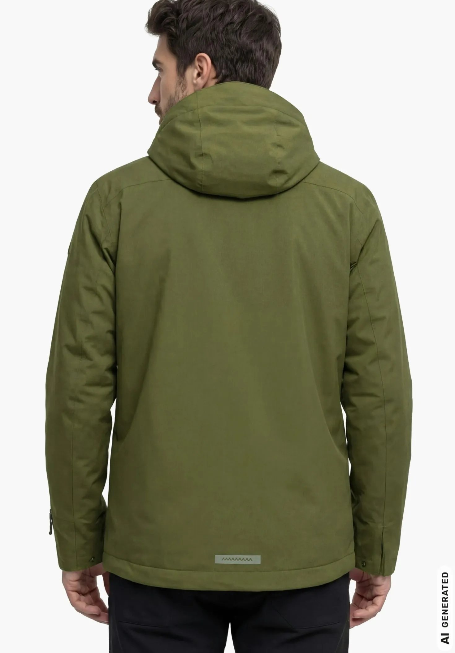 Wasserdichter 3in1 Parka mit Steppjacke