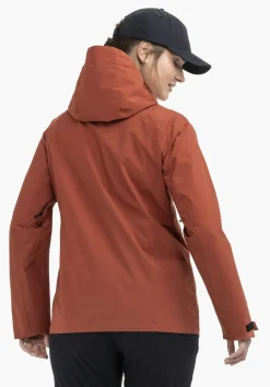 Wasserdichte Wanderjacke mit Brusttasche