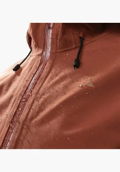 Wasserdichte Wanderjacke mit Brusttasche