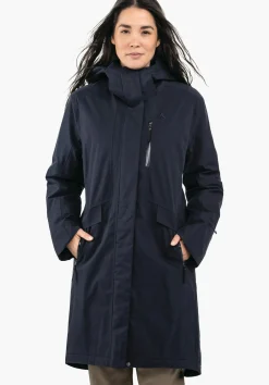 Wintermantel aus innovativen Materialien
