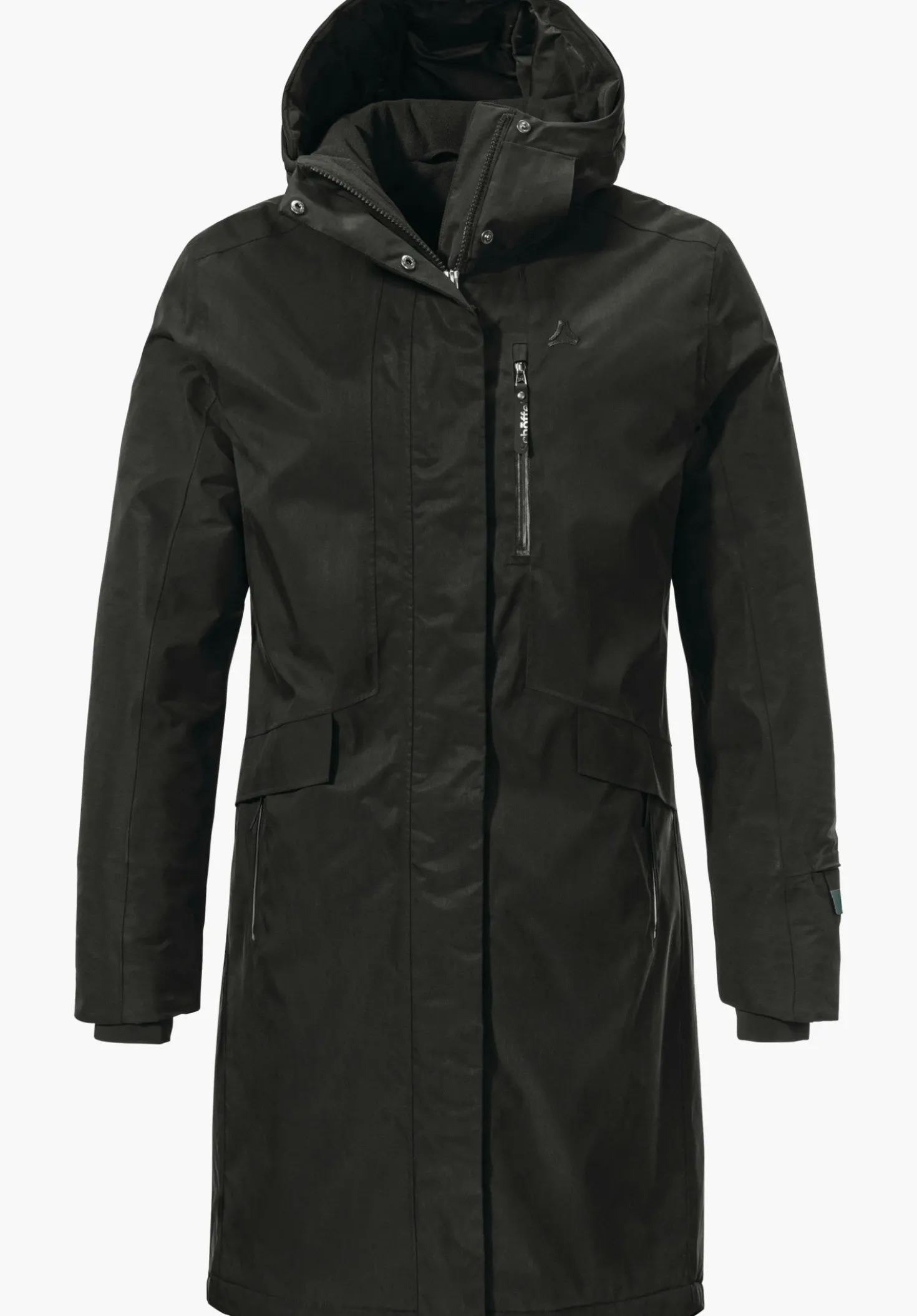 Wintermantel aus innovativen Materialien