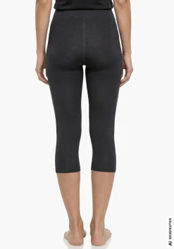 Wärmende ¾ Pants mit höherem Bund
