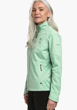 Wärmende Softshell Jacke zum Wandern