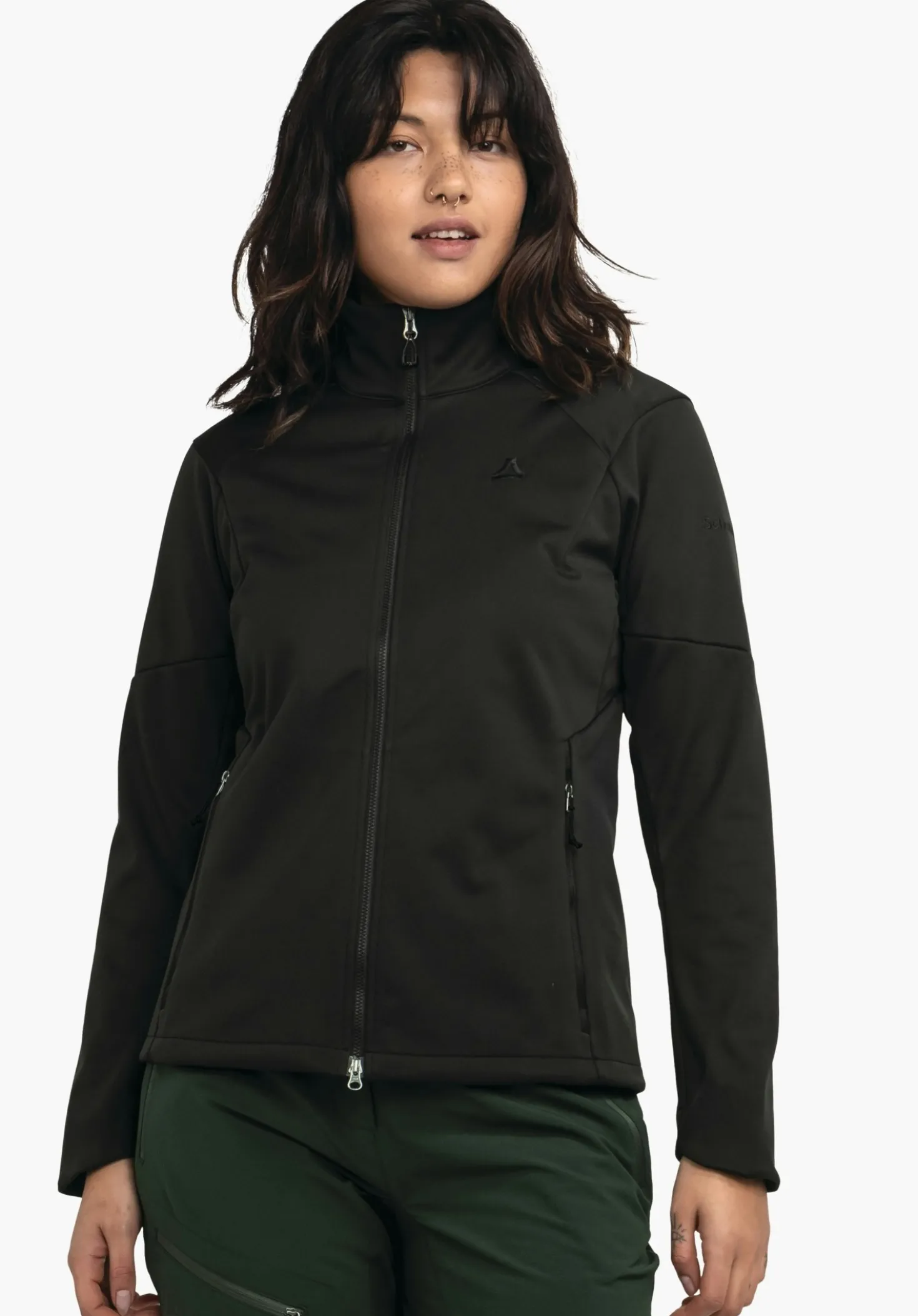 Wärmende Softshell Jacke zum Wandern