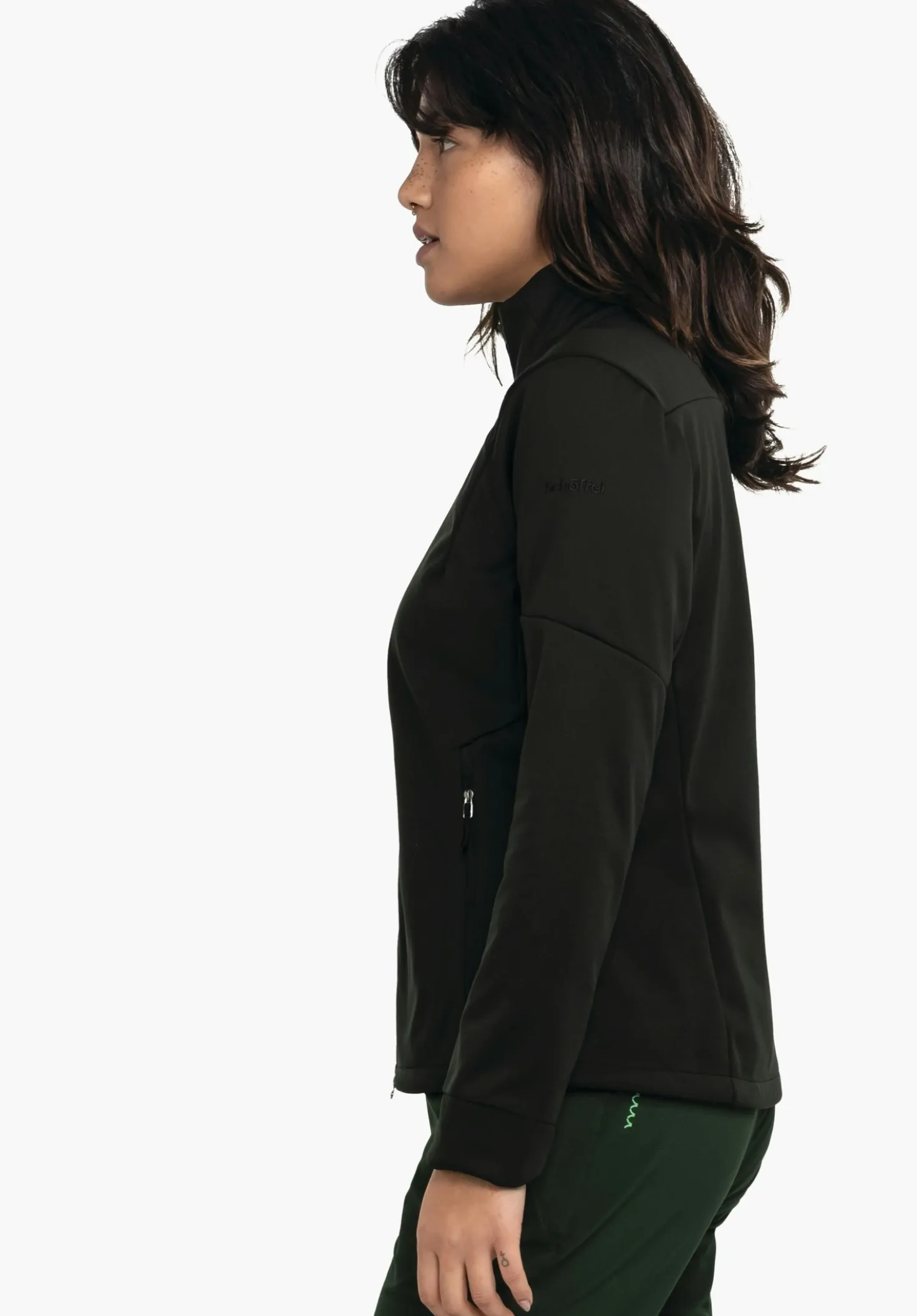 Wärmende Softshell Jacke zum Wandern