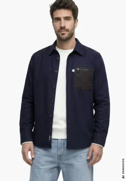 Wärmendes Overshirt aus Baumwolle