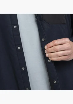 Wärmendes Overshirt aus Baumwolle