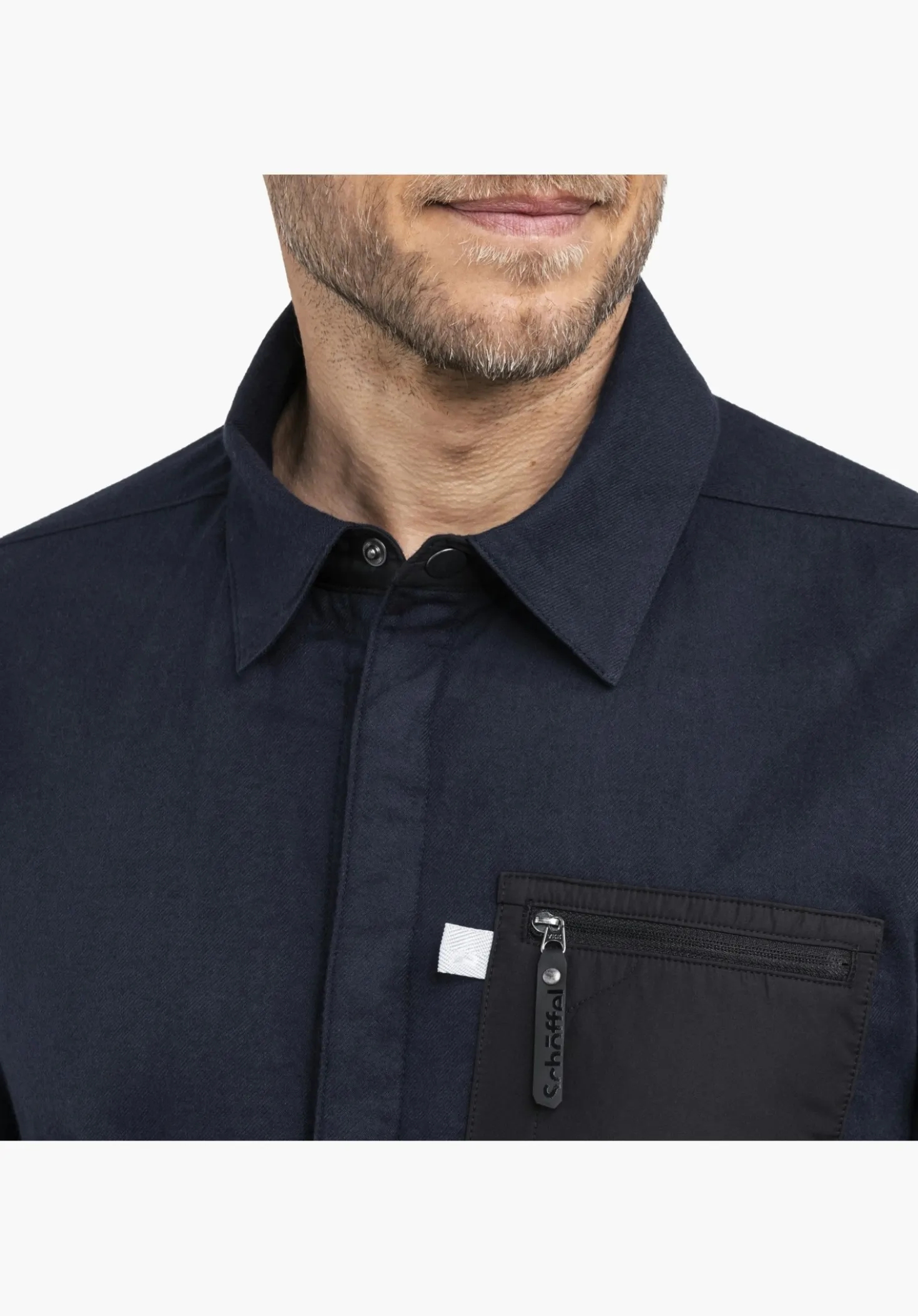Wärmendes Overshirt aus Baumwolle