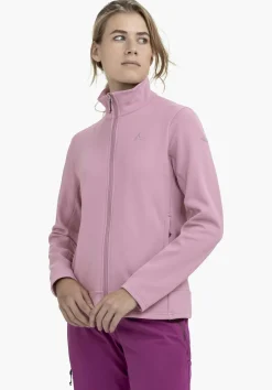 Wärmende Strick Fleecejacke