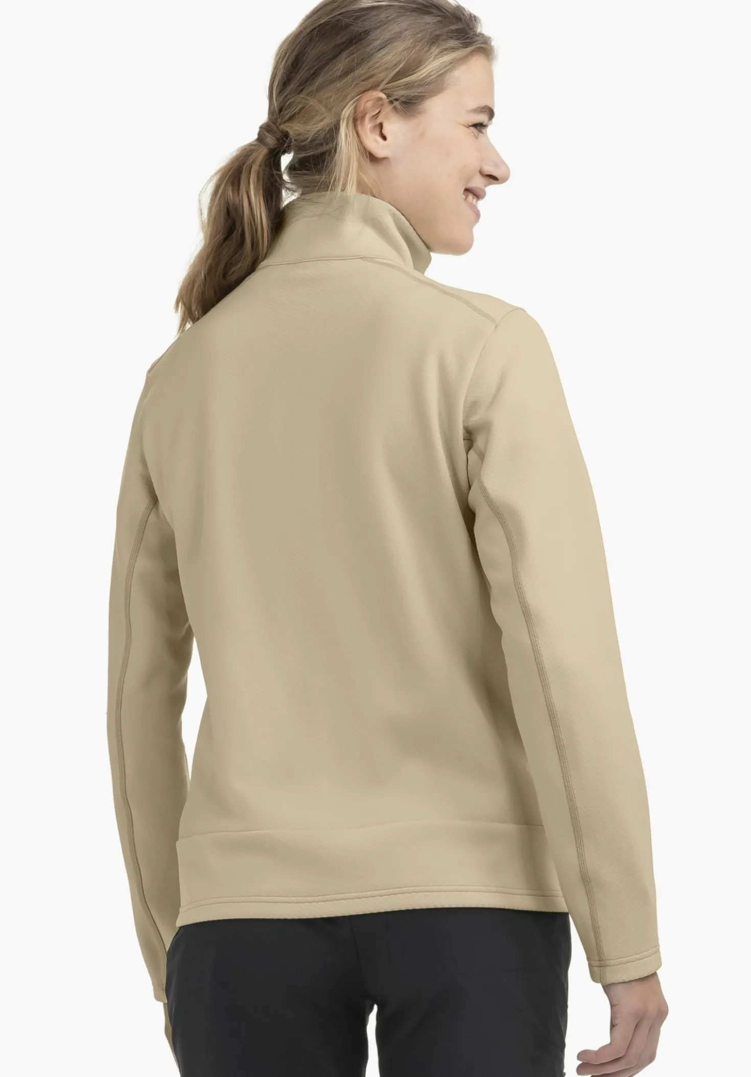 Wärmende Strick Fleecejacke
