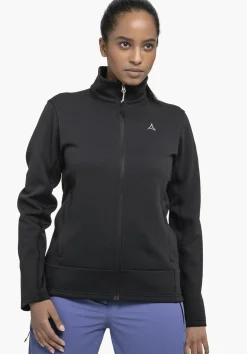 Wärmende Strick Fleecejacke