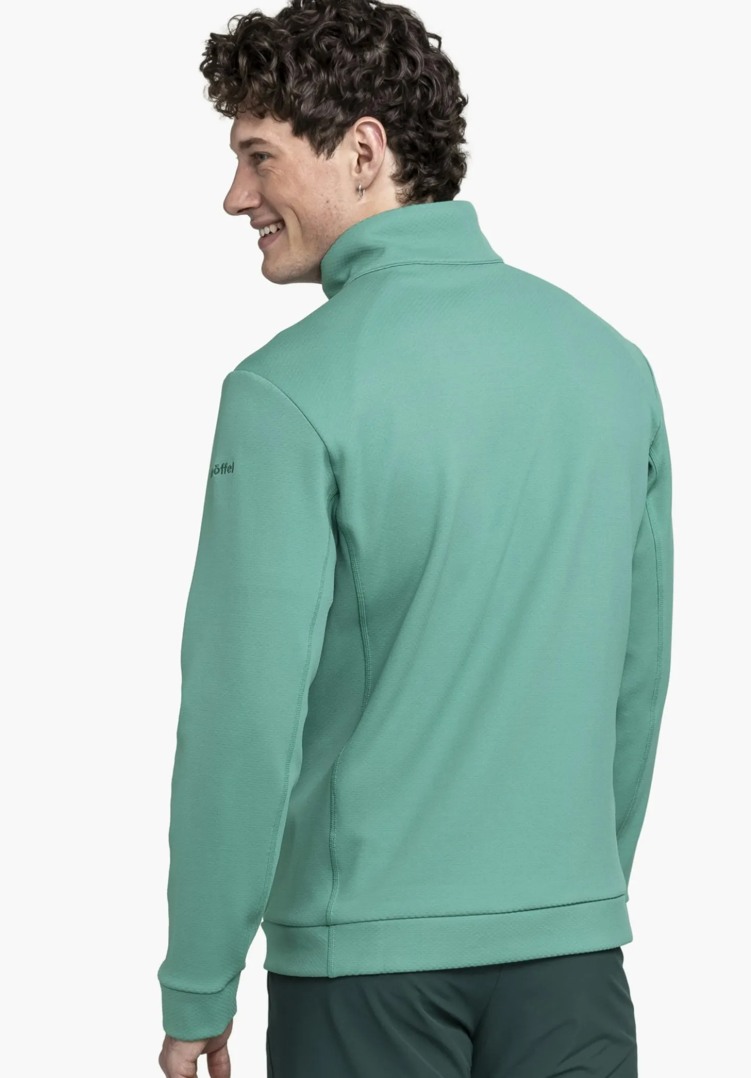 Wärmende Strick Fleecejacke