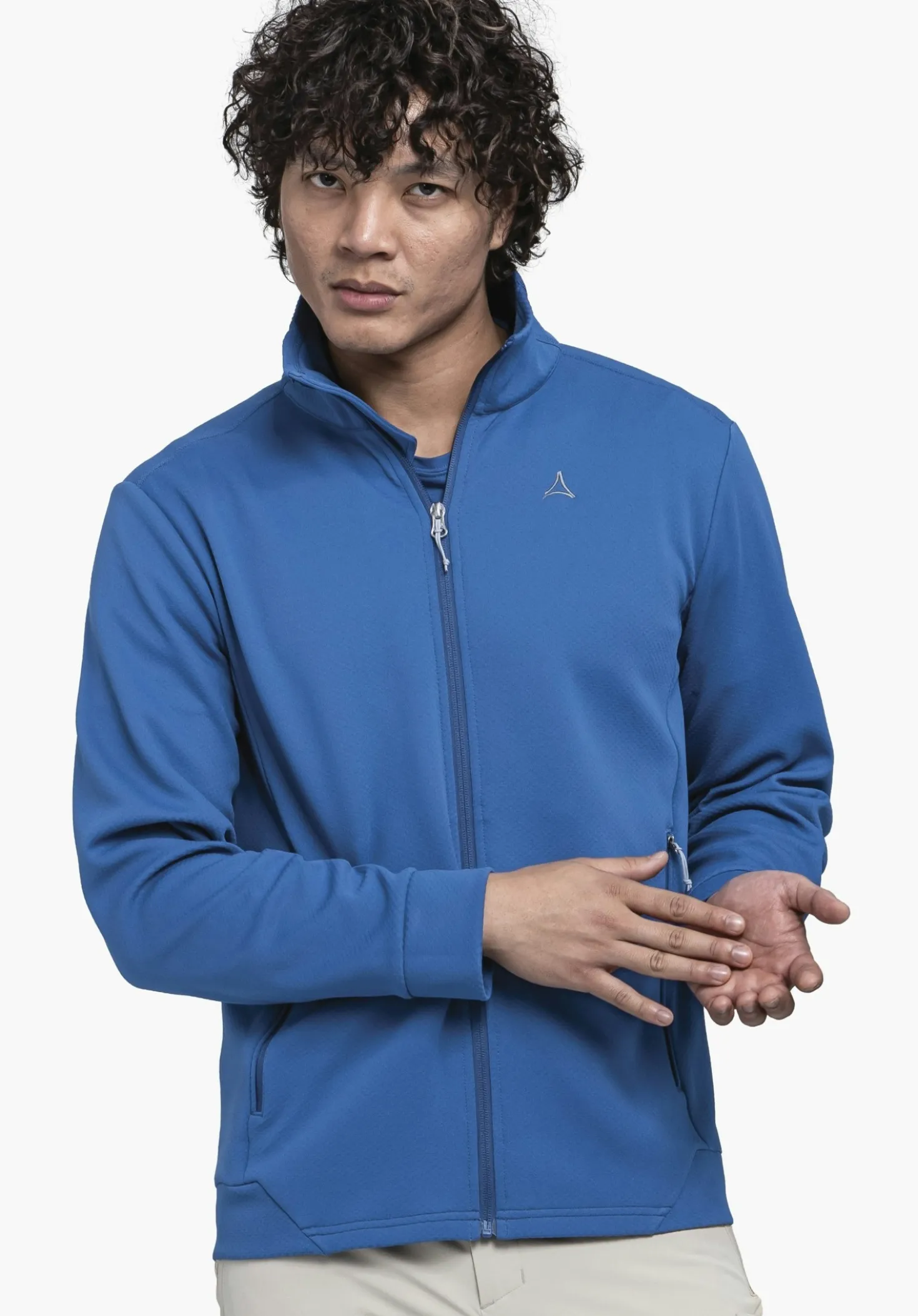 Wärmende Strick Fleecejacke